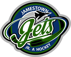 Jamestown Jets 2008-2011 Primary Logo iron on heat transfer